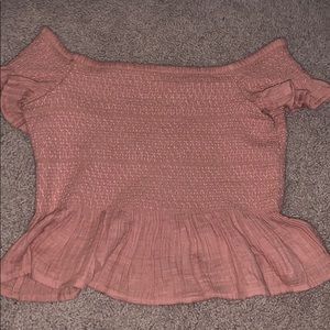 American Eagle off the shoulder top